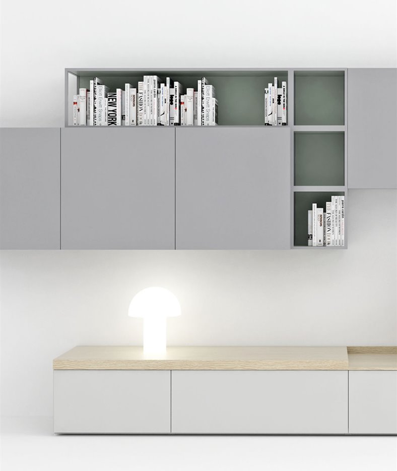 Wandkasten BedHabits Bookliving 10 1200 5